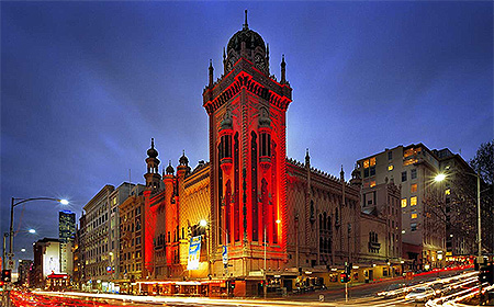 Disability Access to the Heritage Listed Forum Theater Melbourne