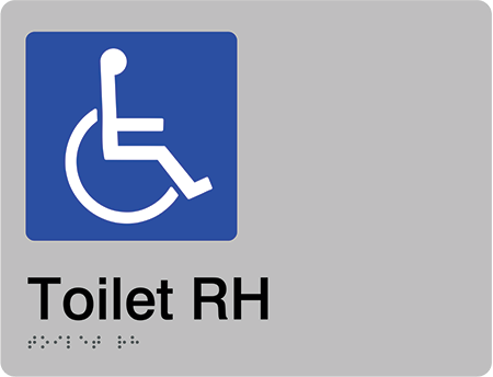 Gender Neutral Accessible Toilet Sign