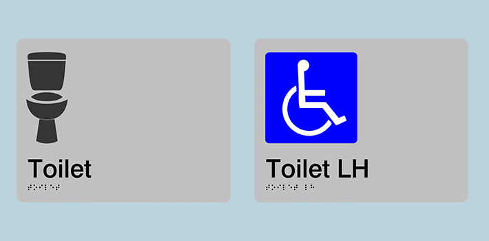 Gender Neutral Toilet Signs