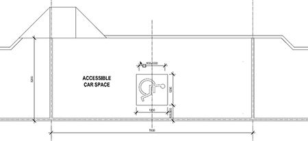 Parallel Disabled Car Park