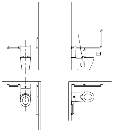 Typical Accessible Toilet Layout