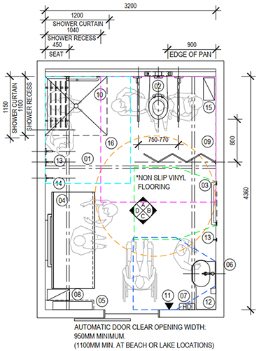 Changing Places with Accessible Shower