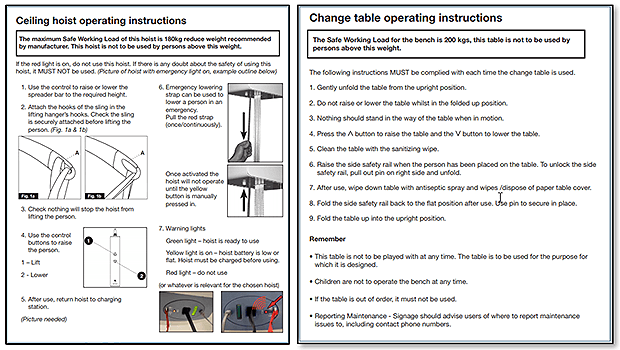 Operating instructions