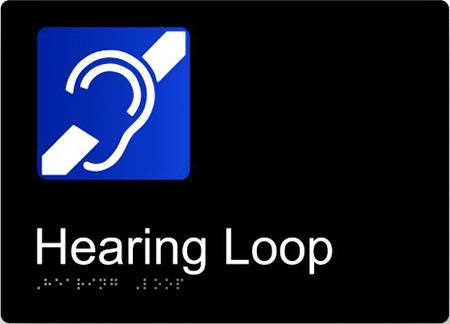 Hearing Augmentation Signage